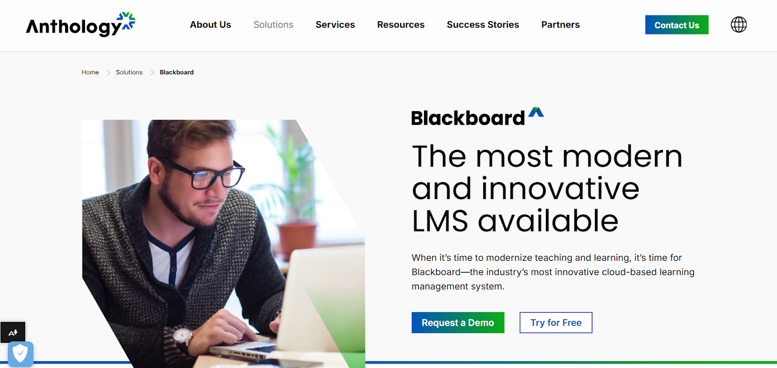 blackboard homepage