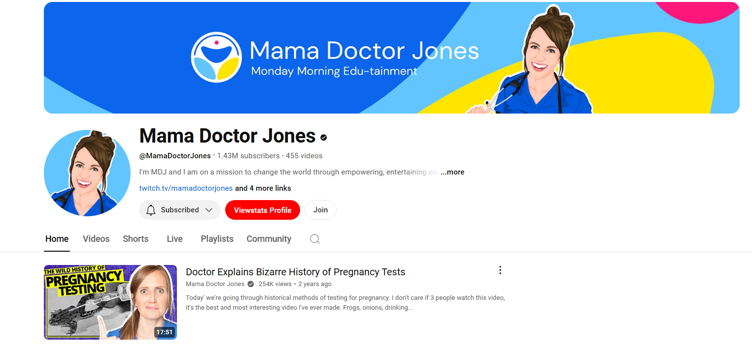dr jones youtube