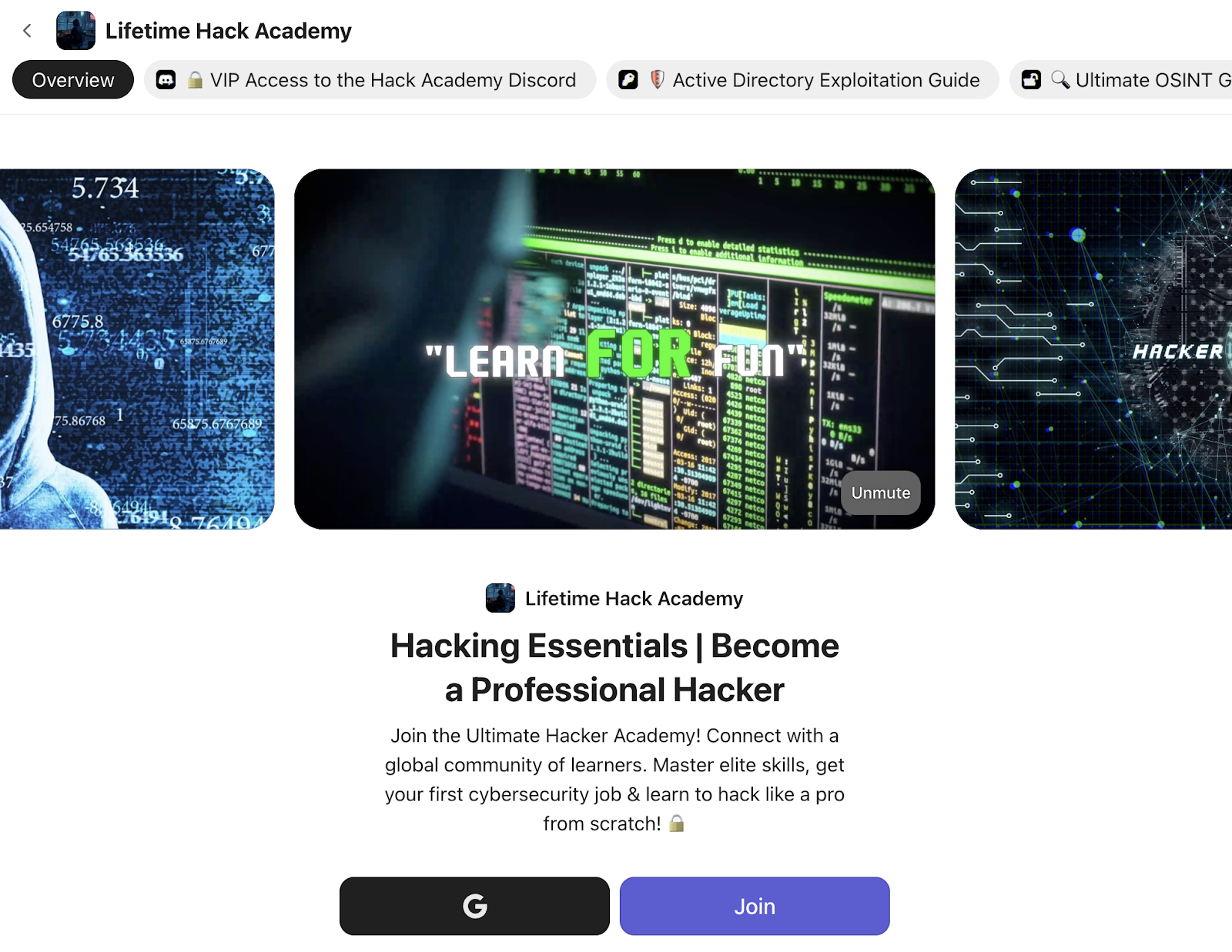 lifetime hack academy whop