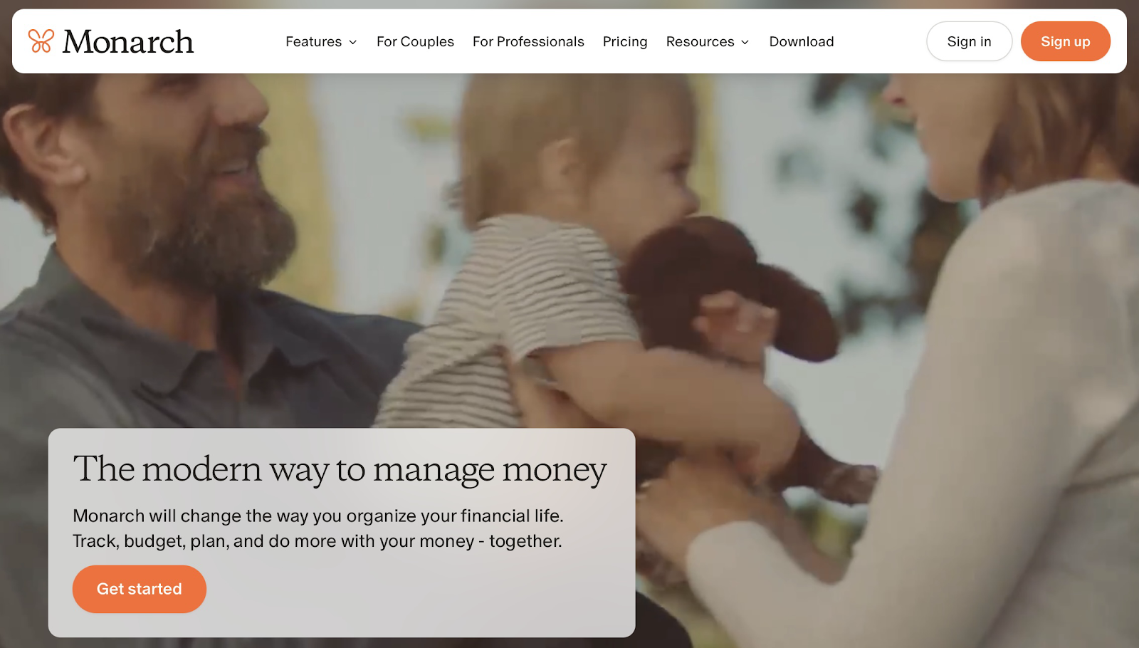 monarch money dashboard