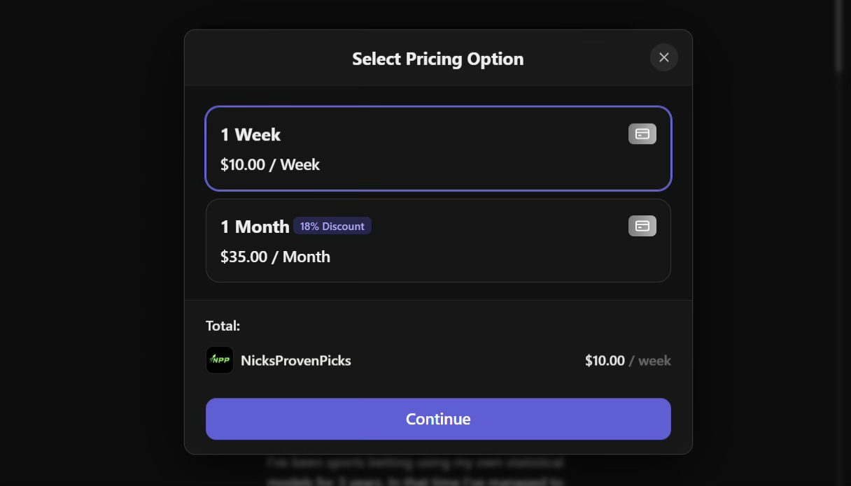 nicks picks membership