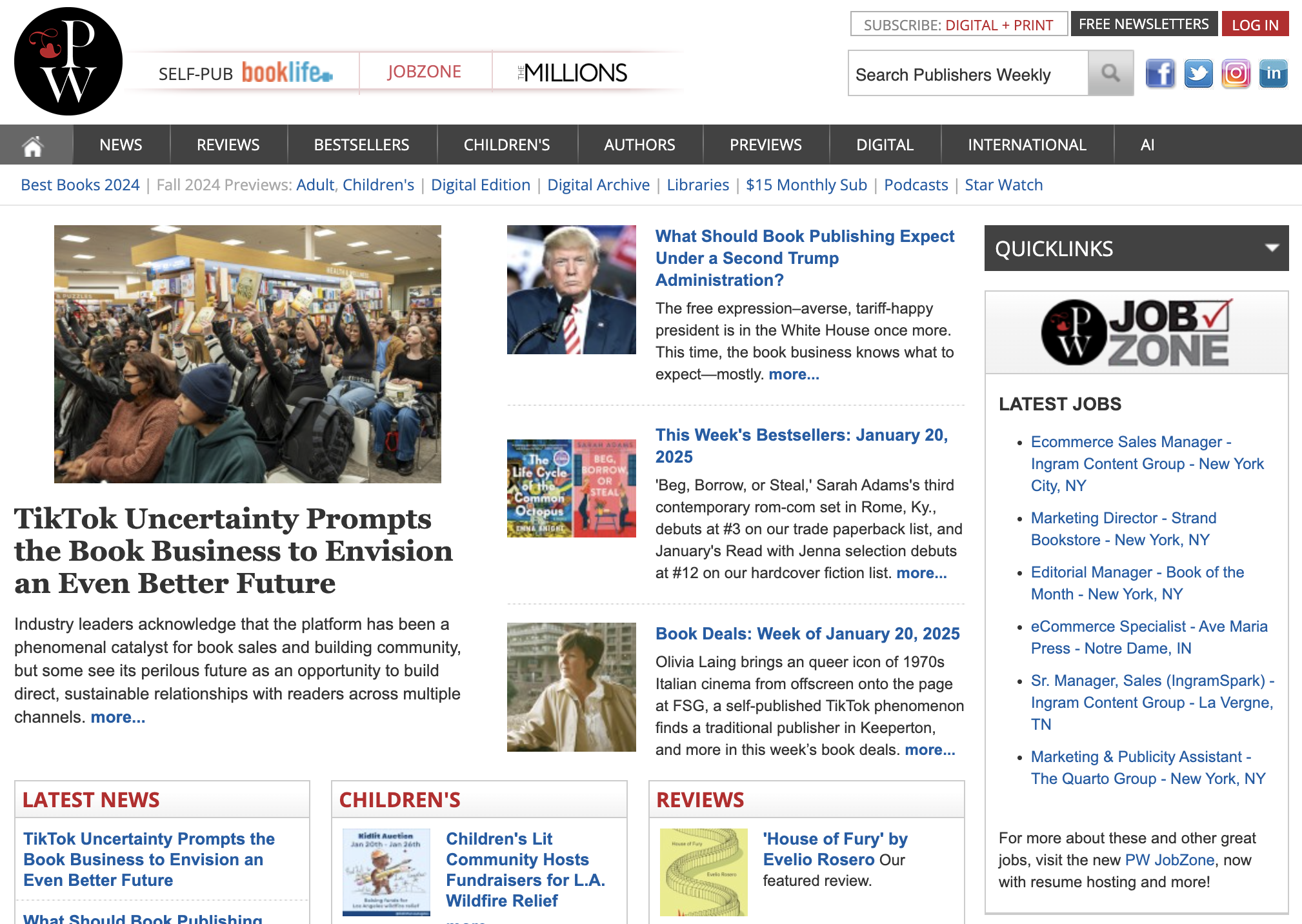 publishers weekly