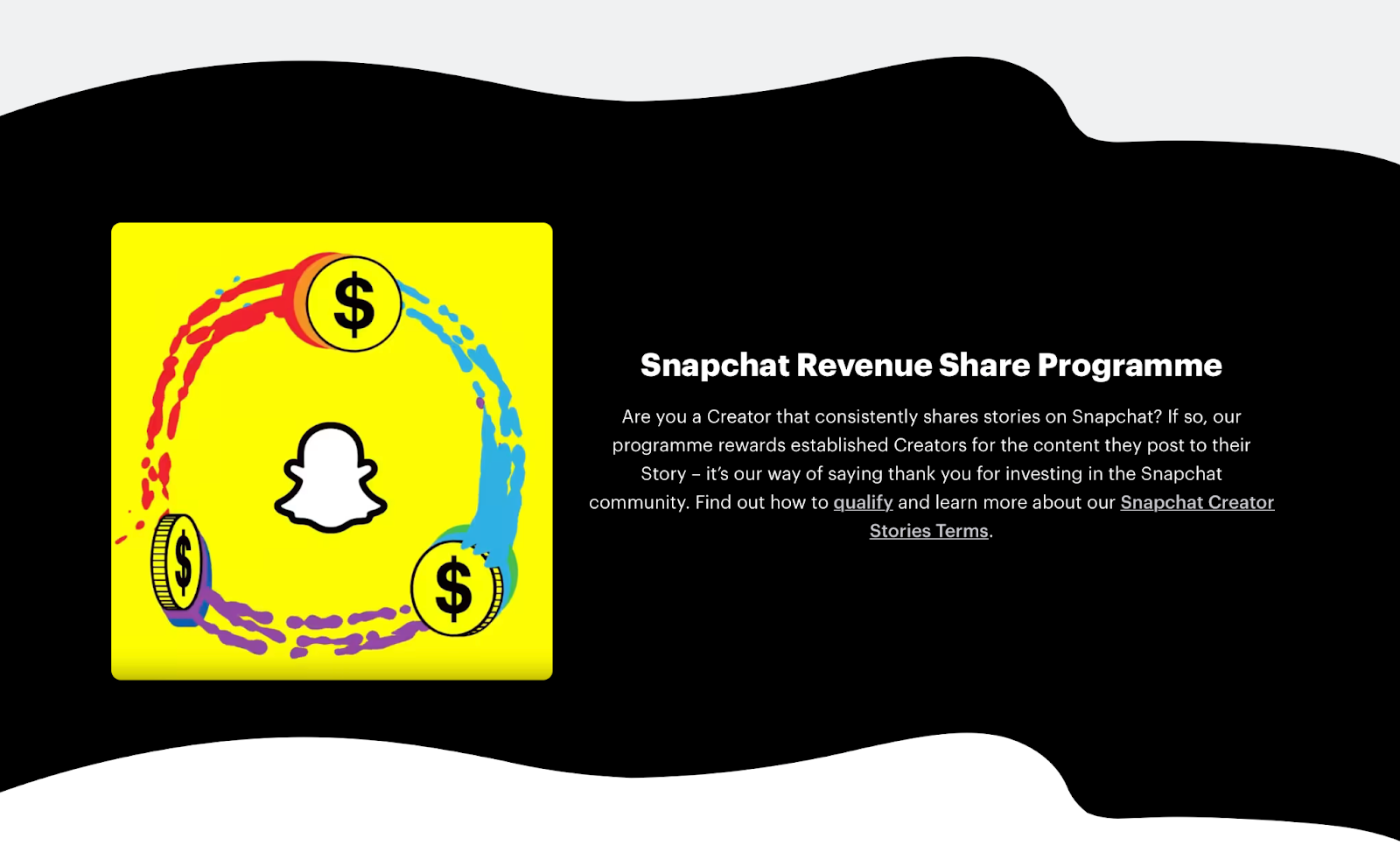 snapchat rev share