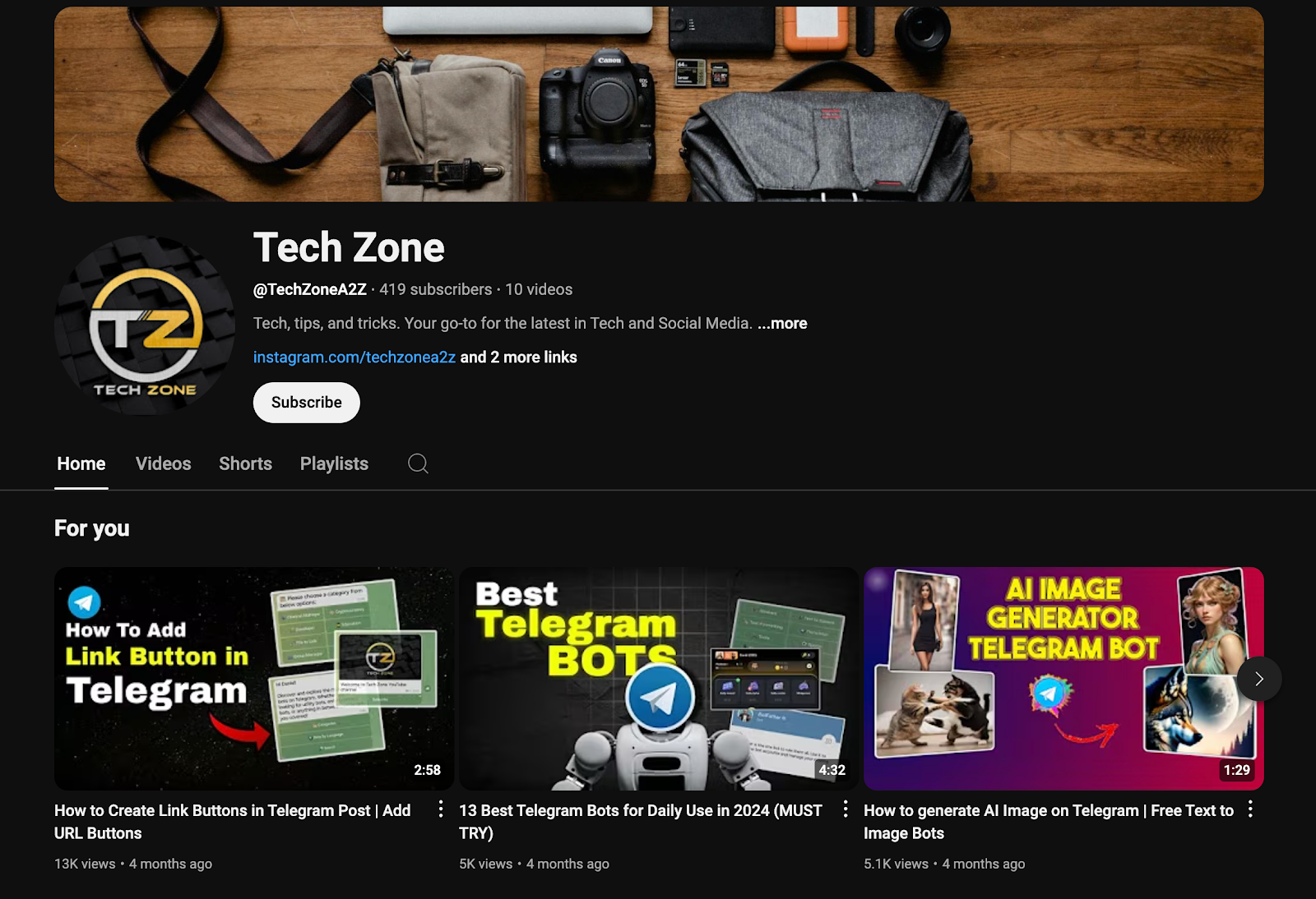 tech zone youtube