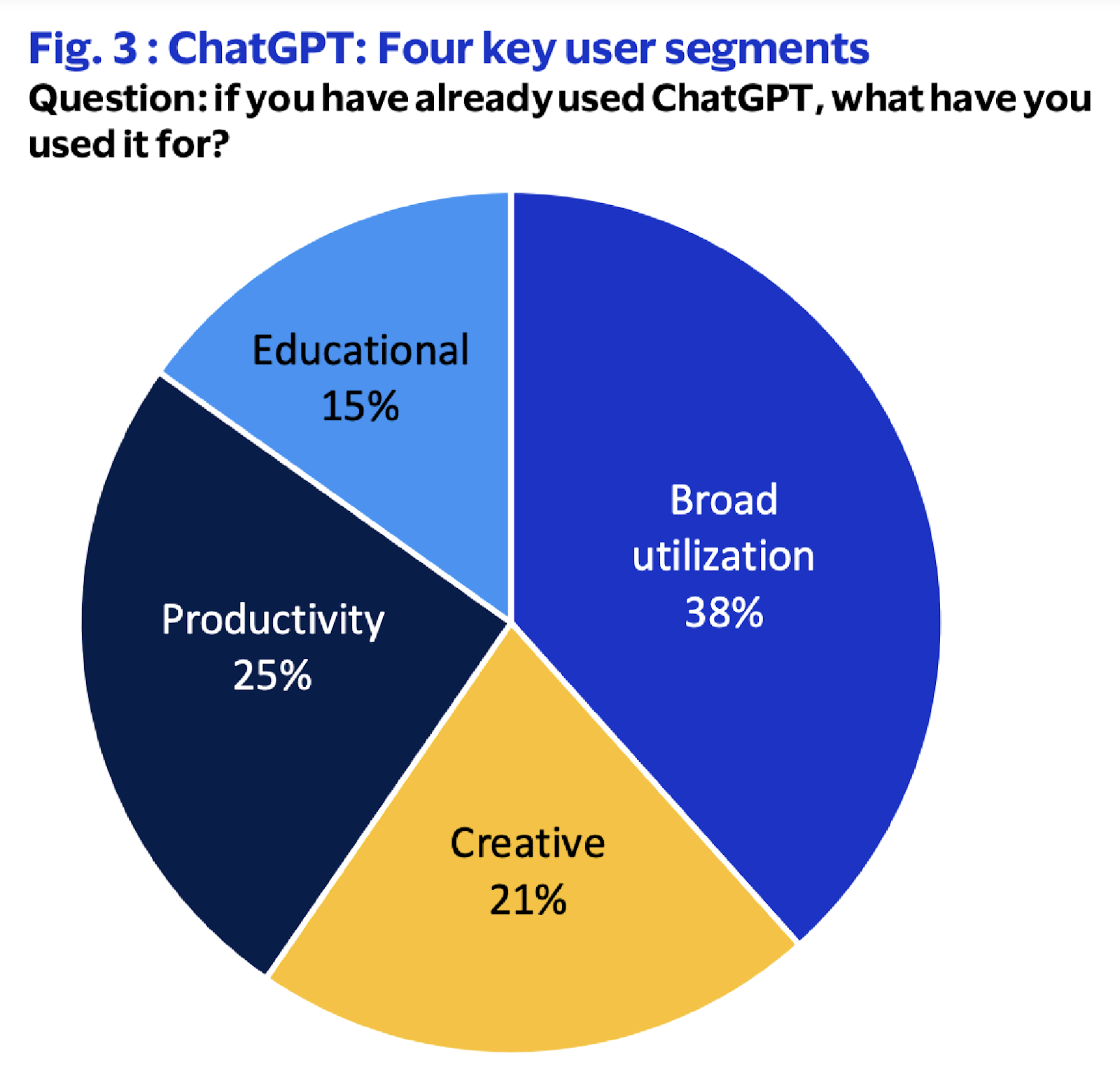 chatgpt user segments