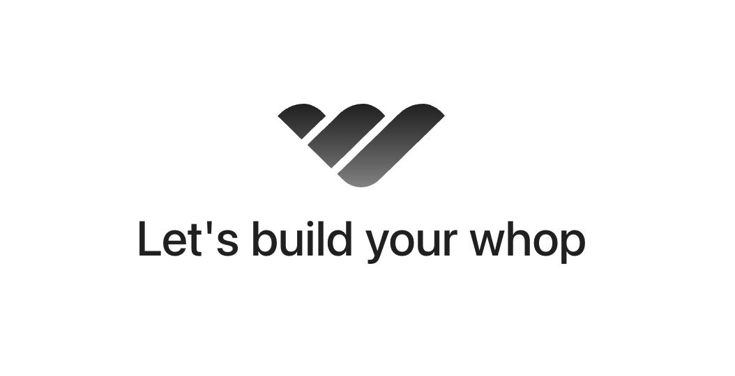 build whop