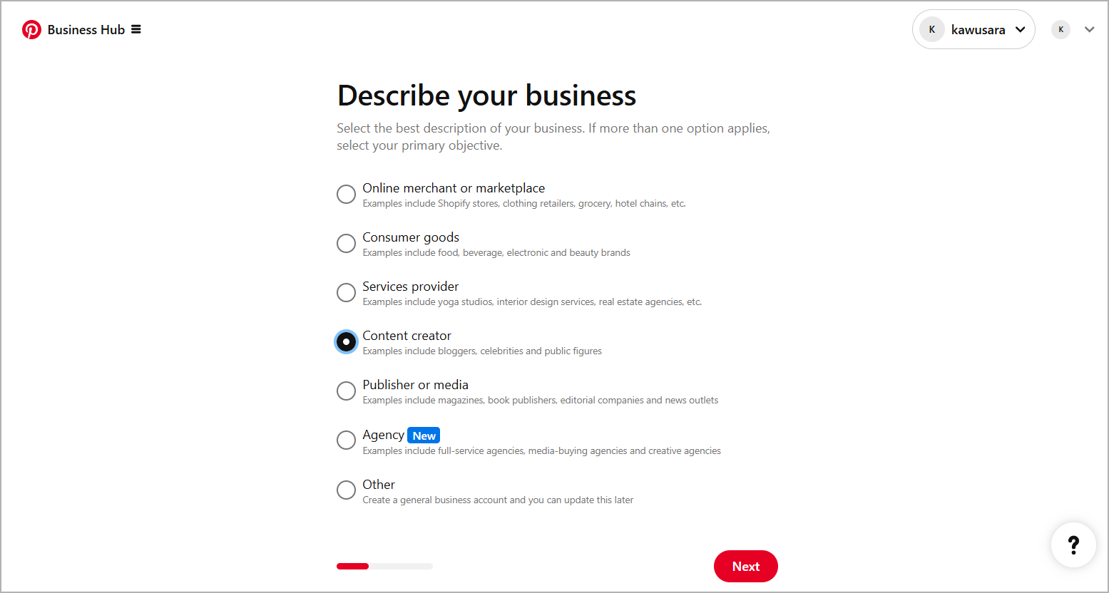 describe business pinterest