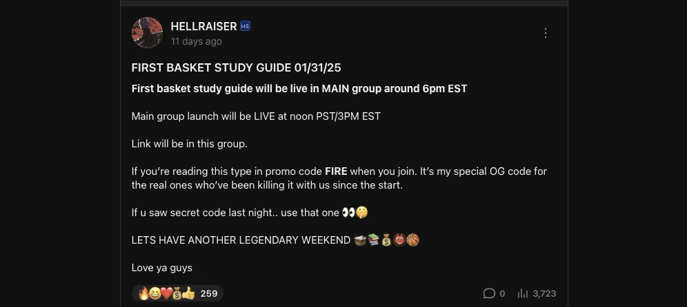 hellraiser betting slips