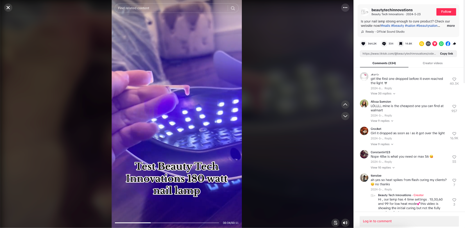 instagarm beauty tech