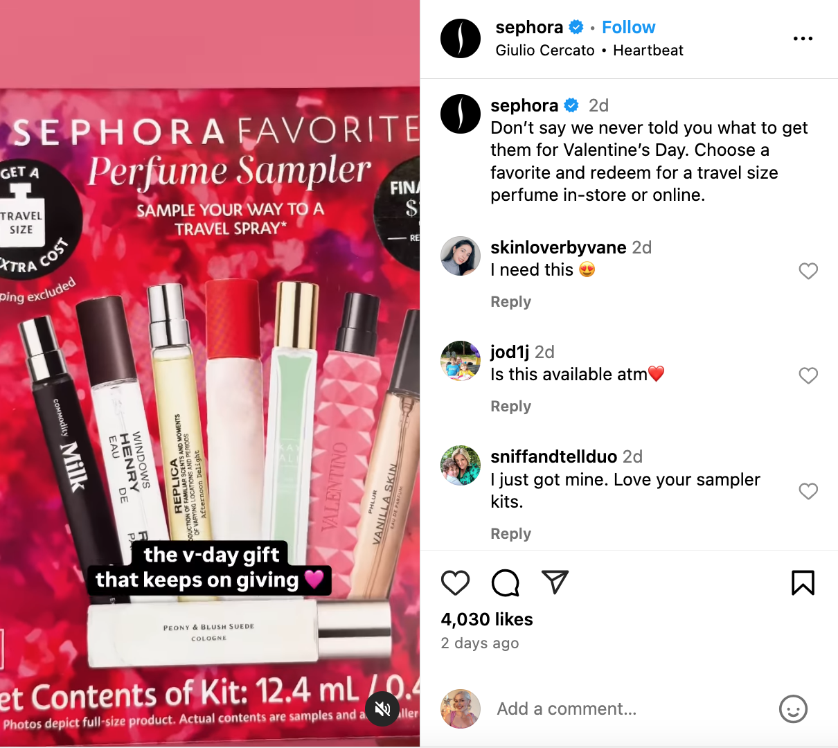 instagram sephora
