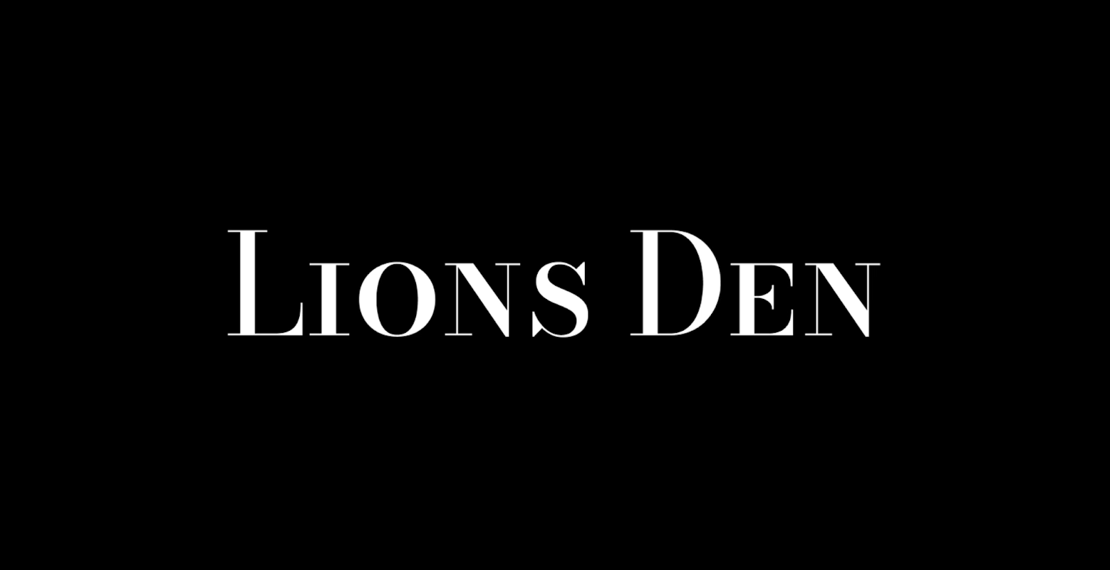 lions den logo