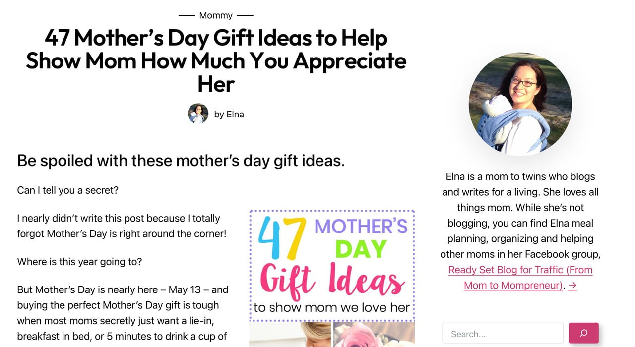 mothers day gift guide