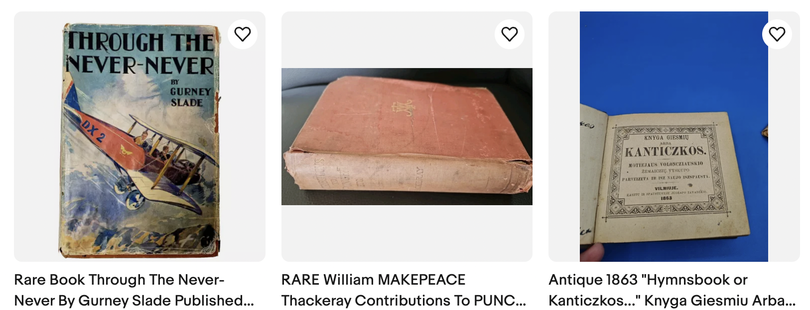 rare books