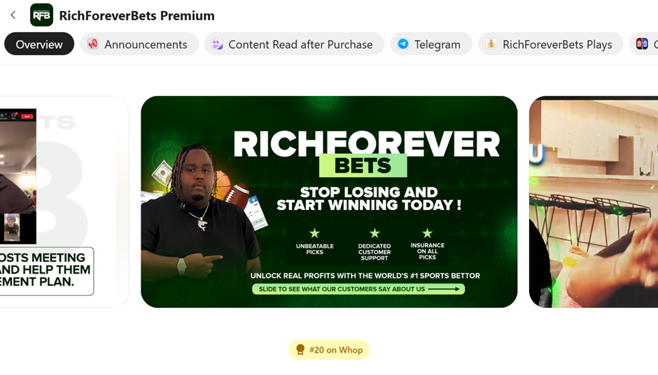 rich forever bets