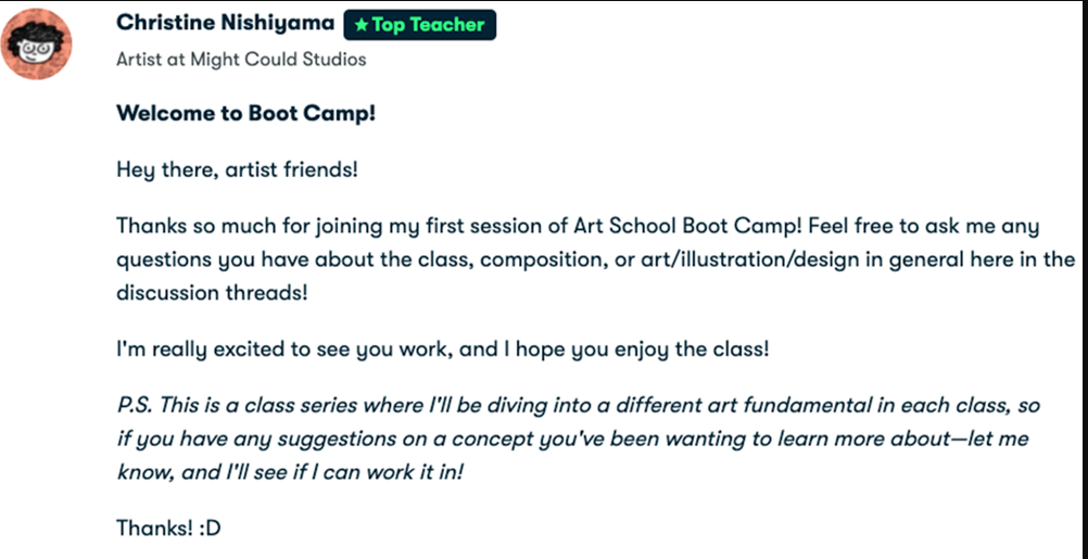 skillshare engagement