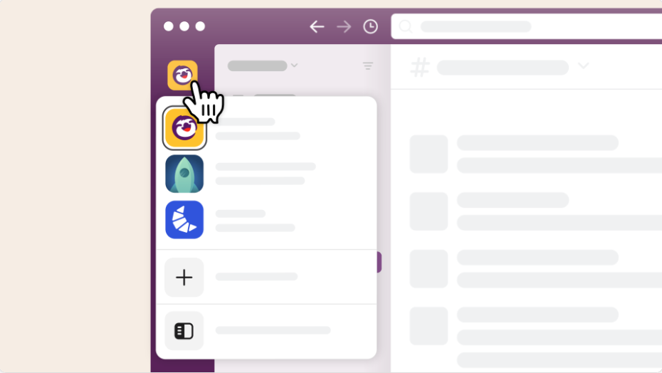slack interface