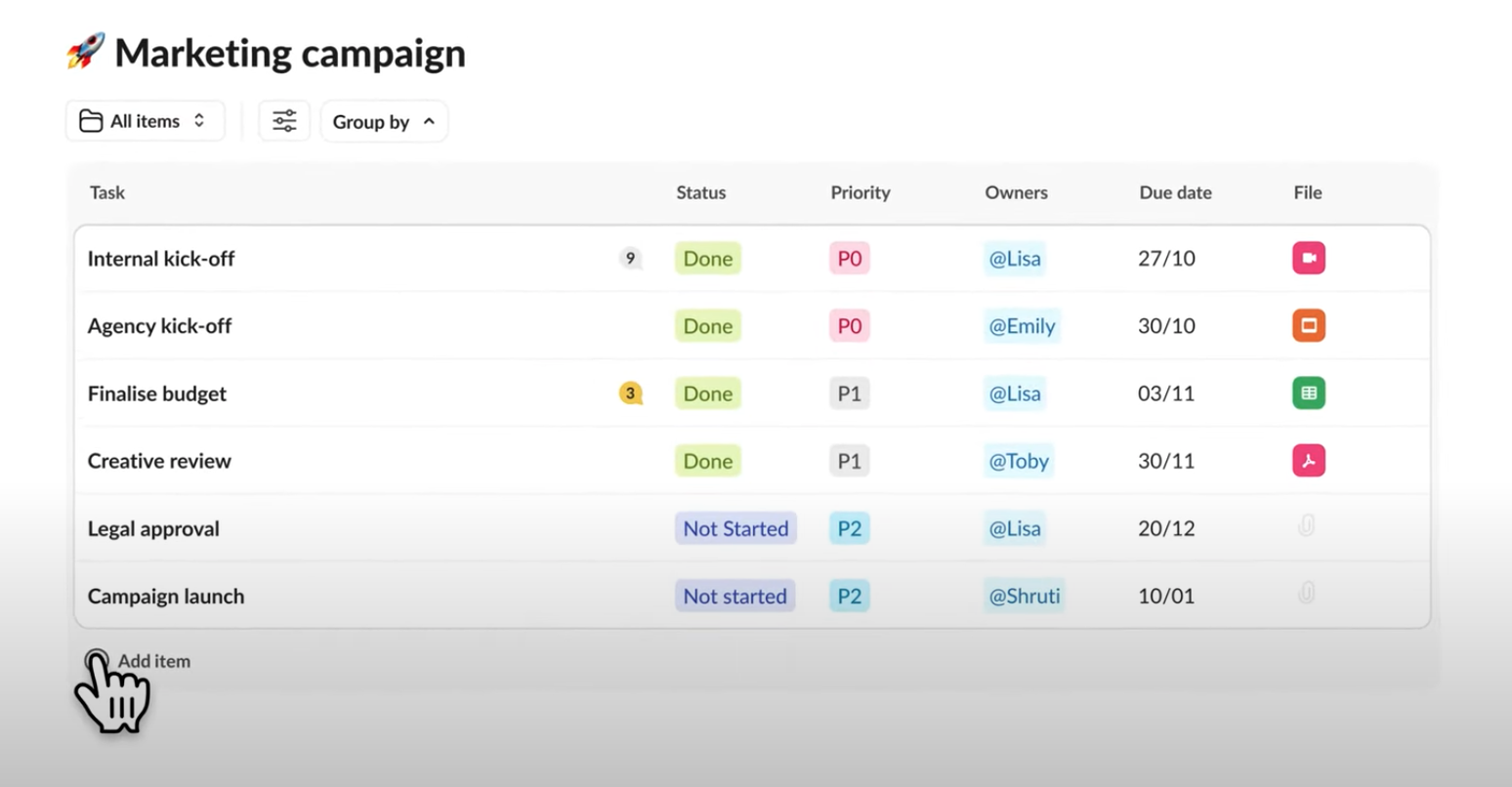 slack marketing campaign