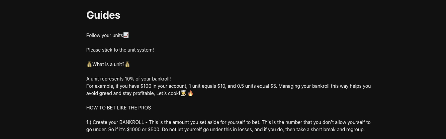 the locker room guides