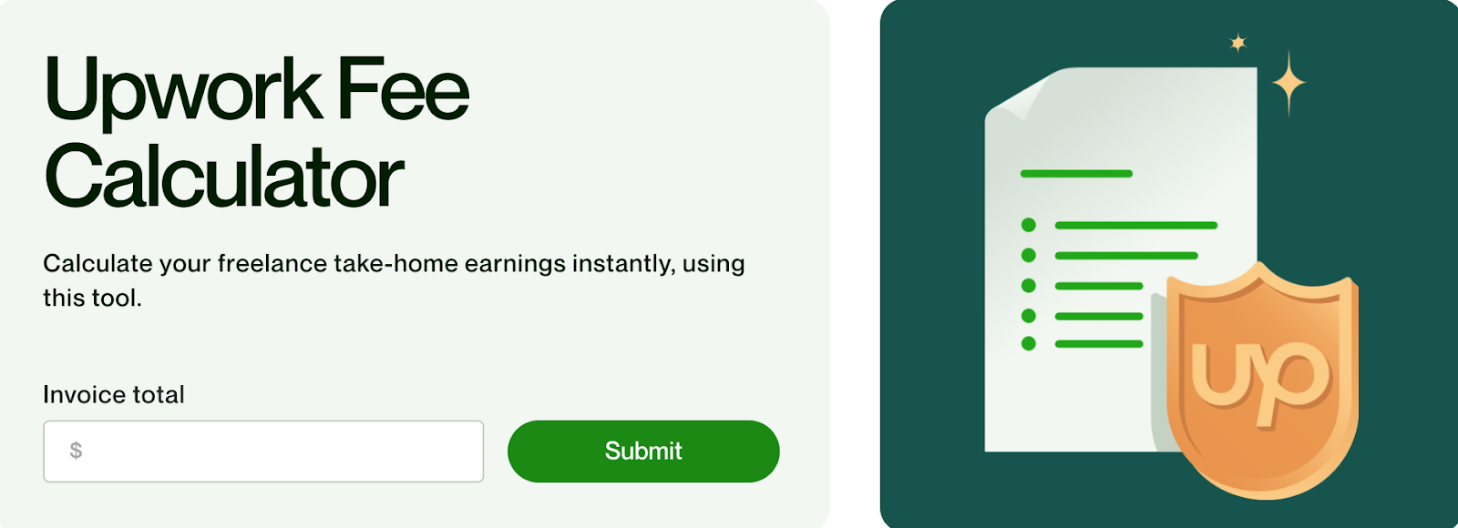 upwork fee calculaor