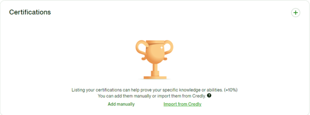 upwork certifications