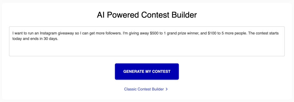 ai contest