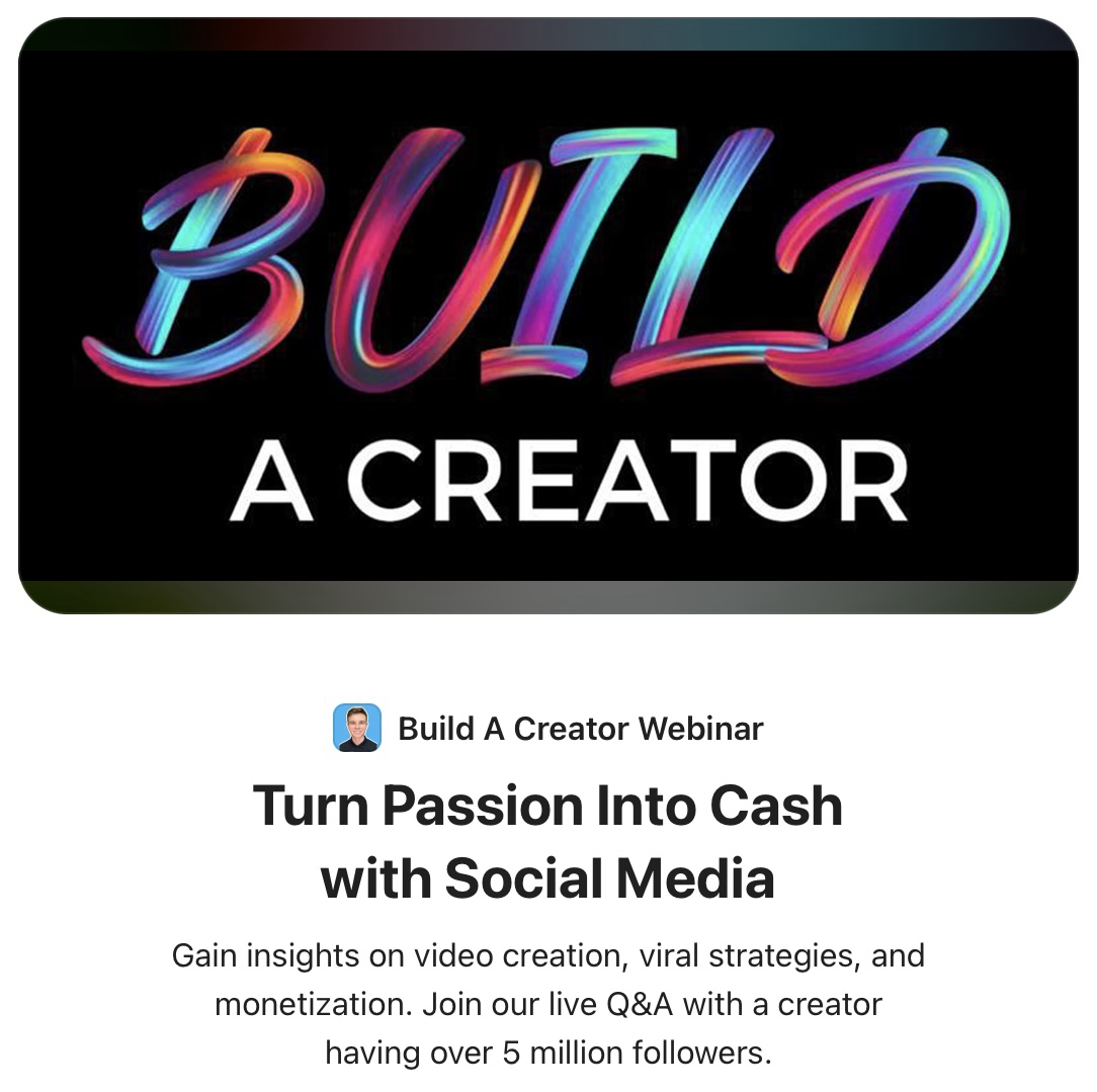 build a creator