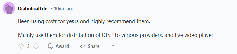 castr reddit