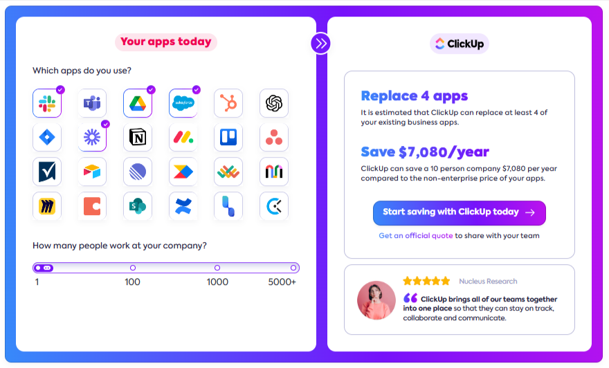 clickup apps