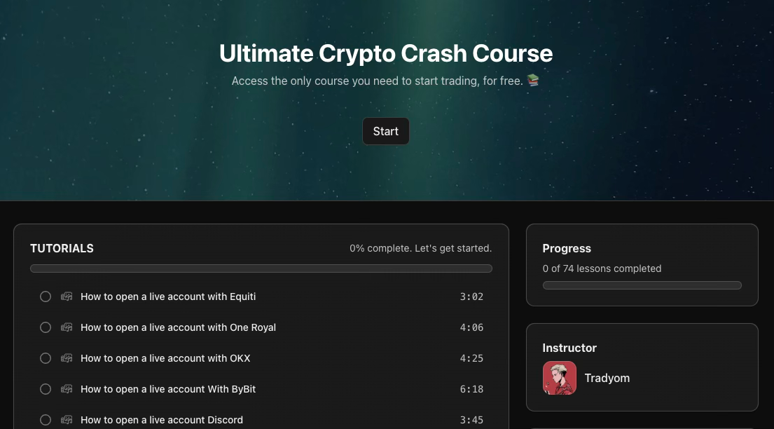 crypto crash course
