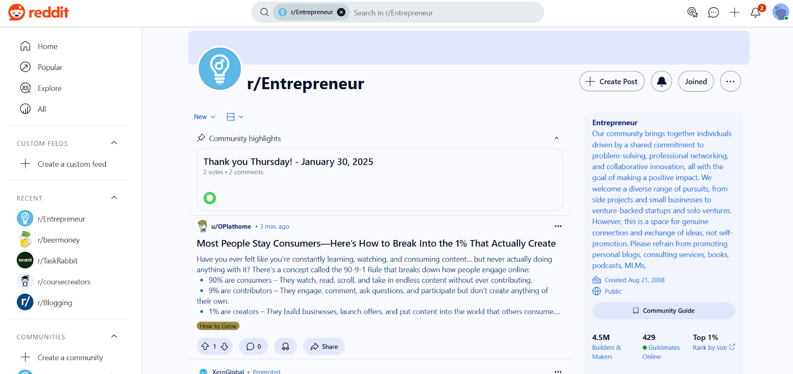 r/entrepreneur