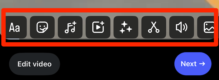 instageam trim video