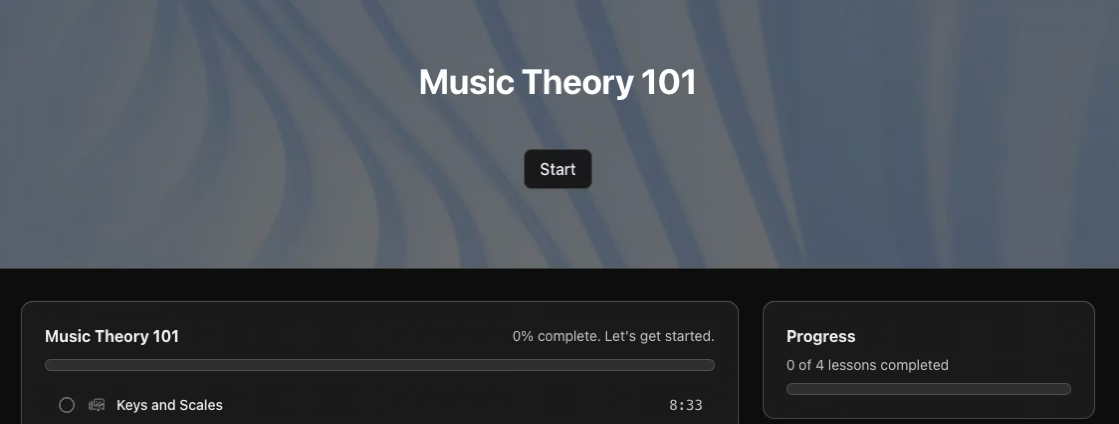 music theory 101