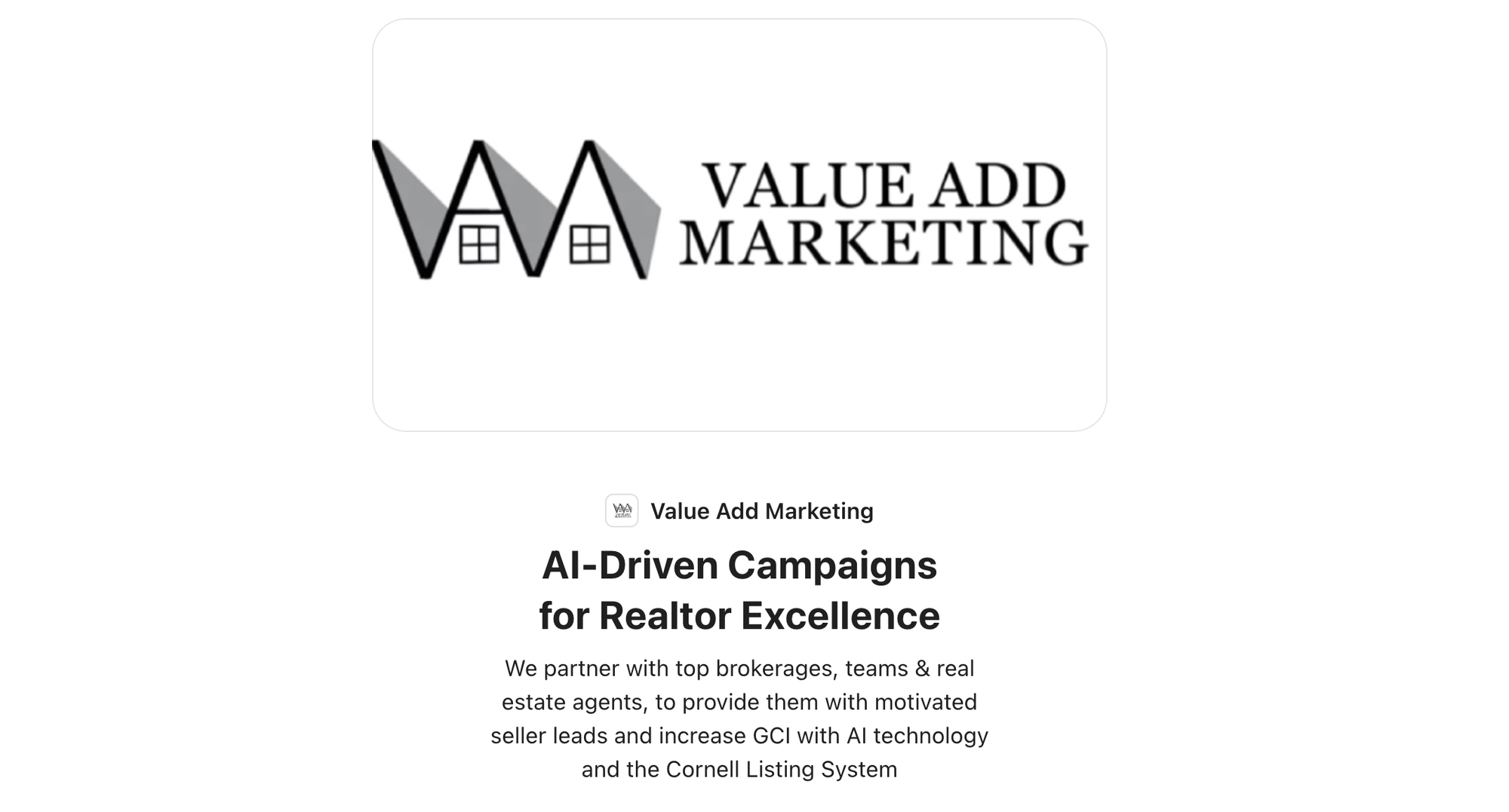 value add marketing