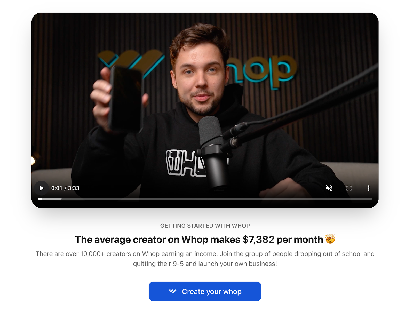 whop creator