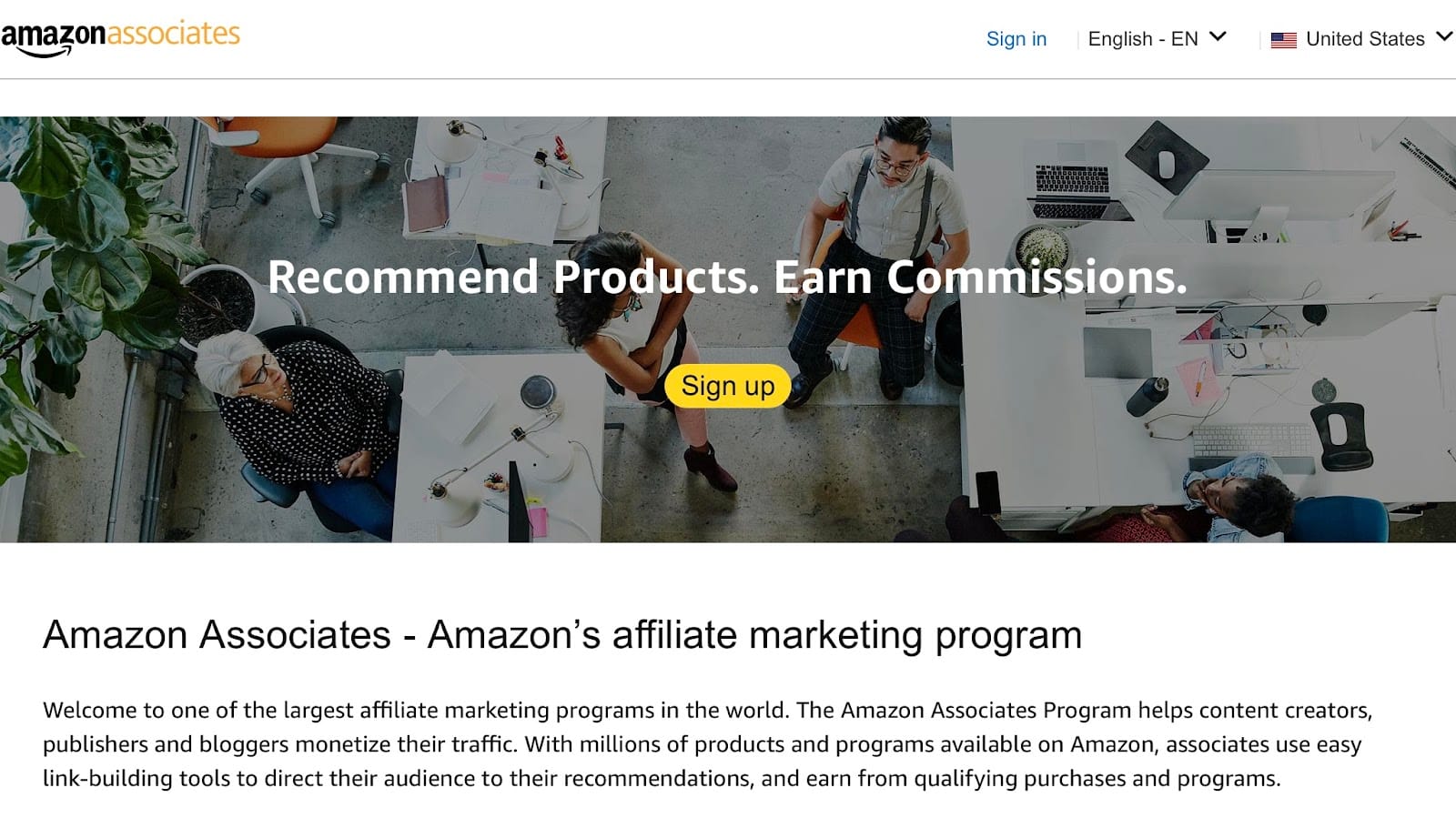 amazon affiliate