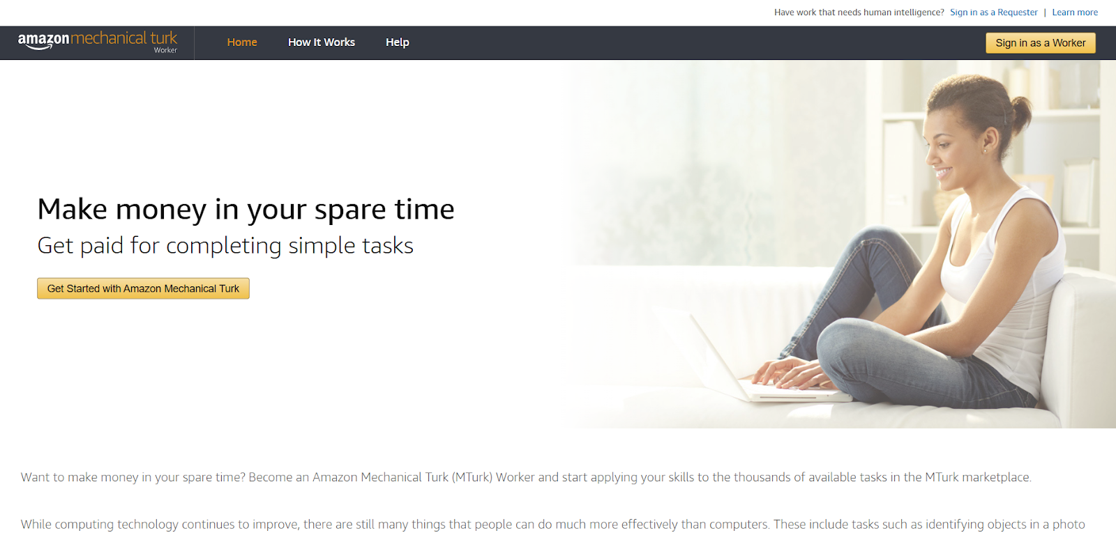 amazon mechanical turk