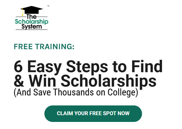 scholarship system webinar