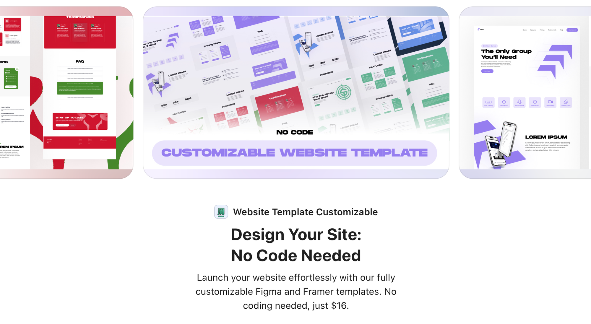 web templates
