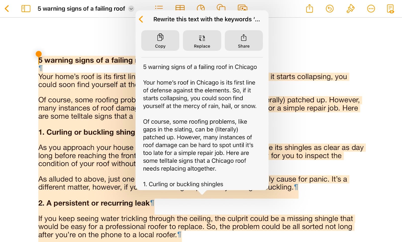 apple intellegence writing tool