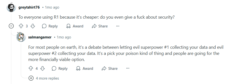 deepseek pick poison