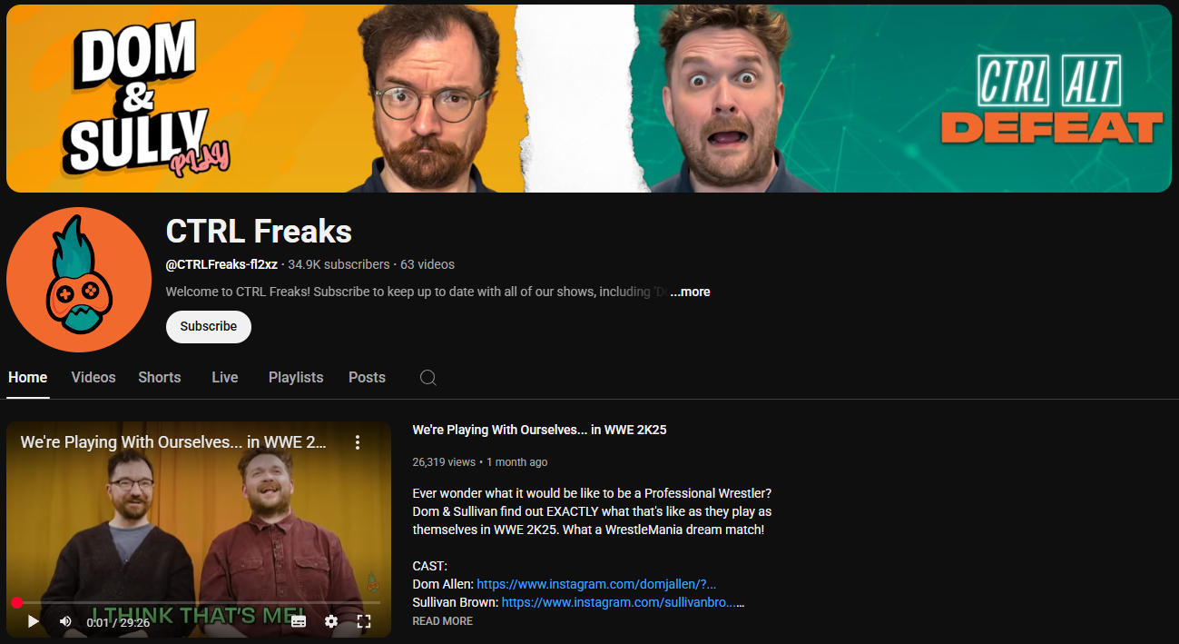 dom and sully ctrl feaks