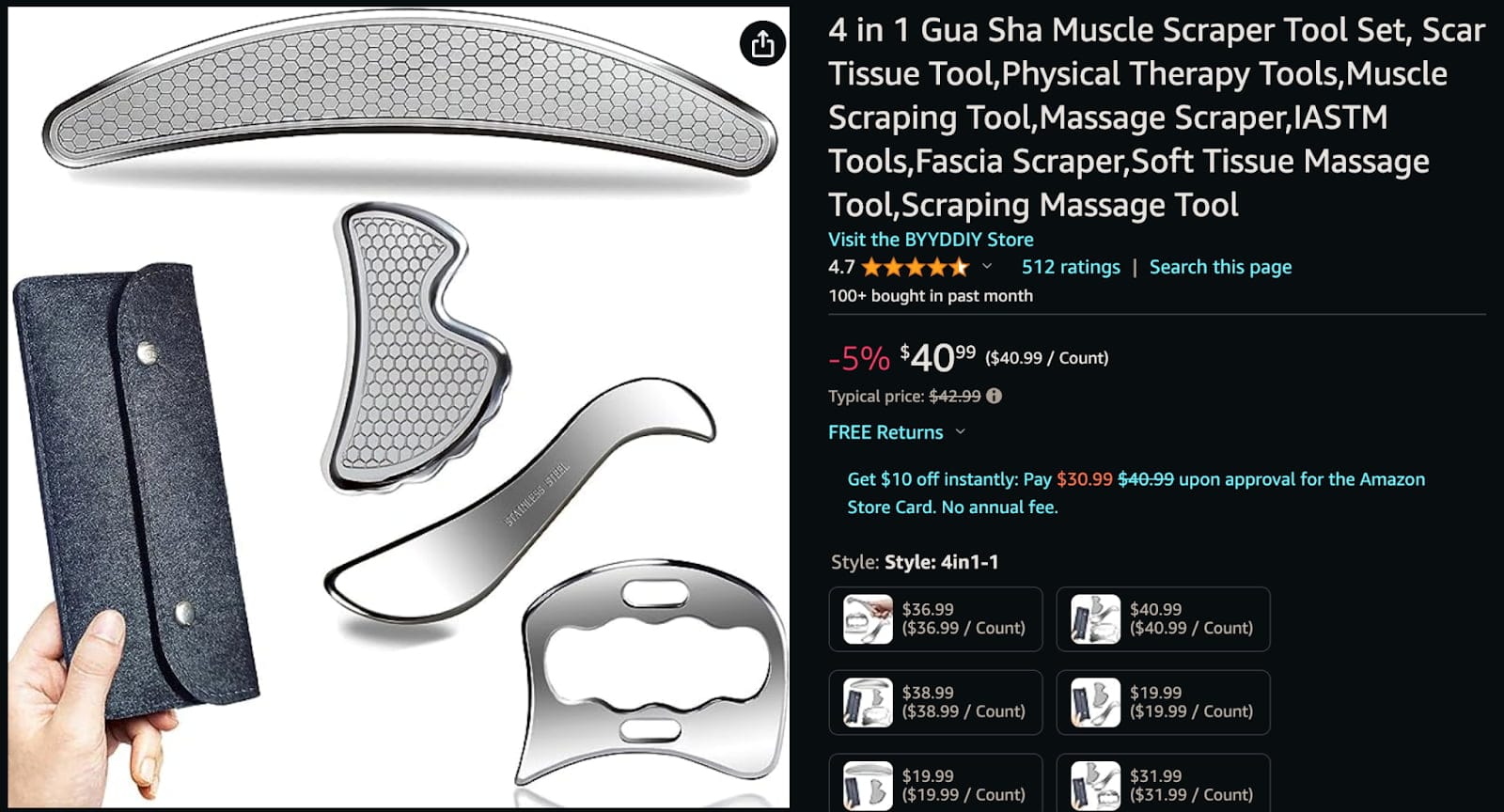 Gua sha tools