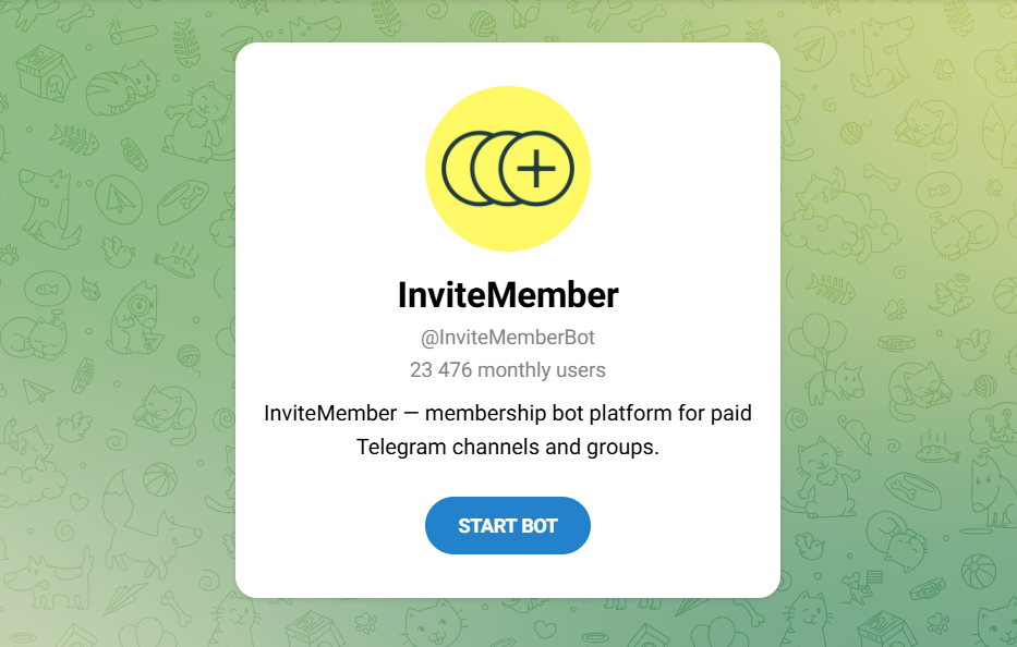 InviteMember Telegram Bot