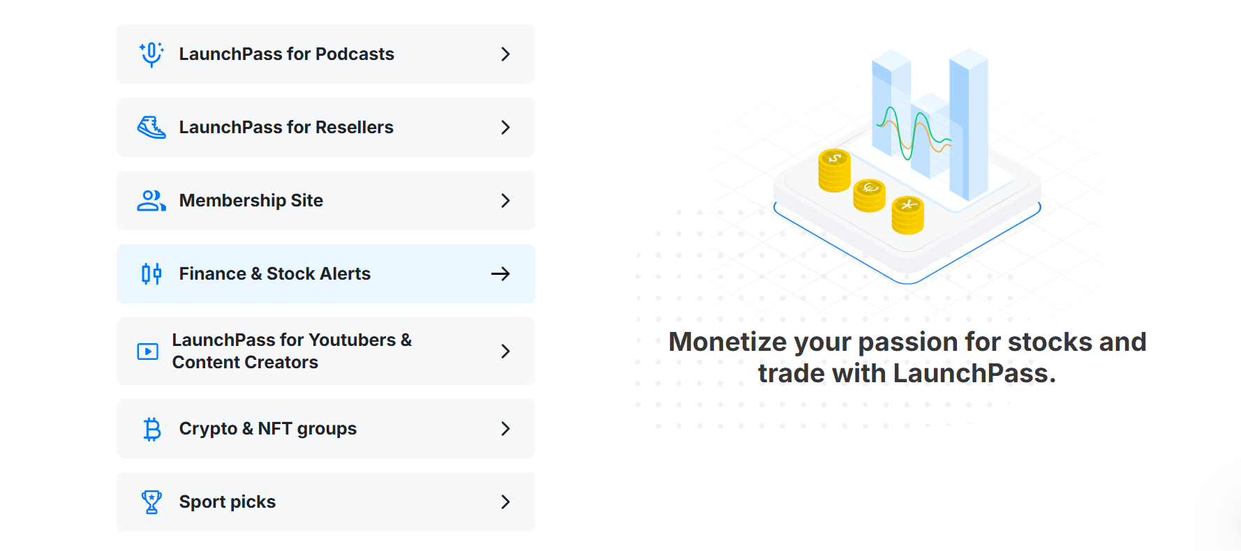 Chat communities on LaunchPass