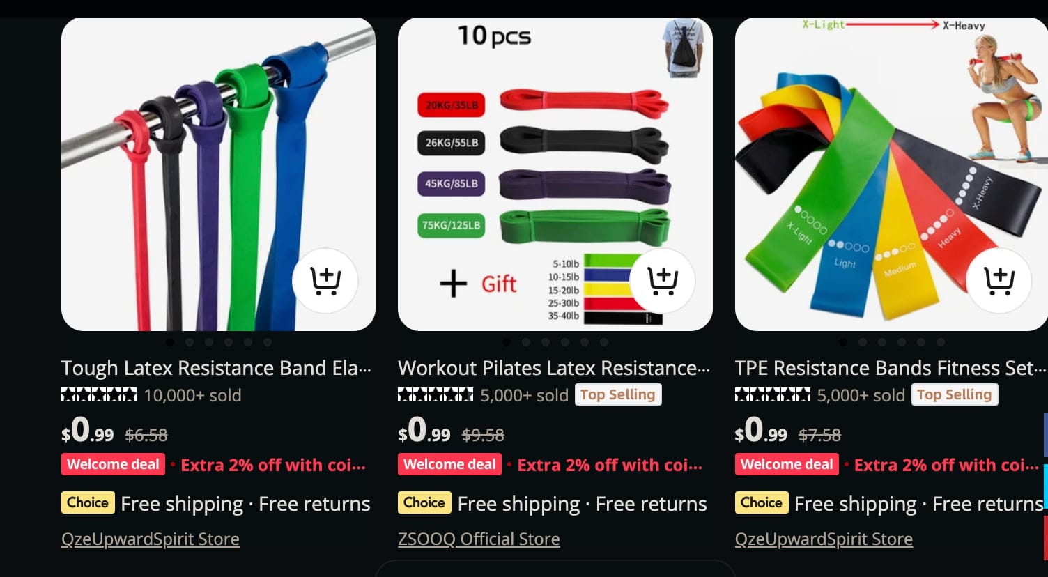 resistance bands