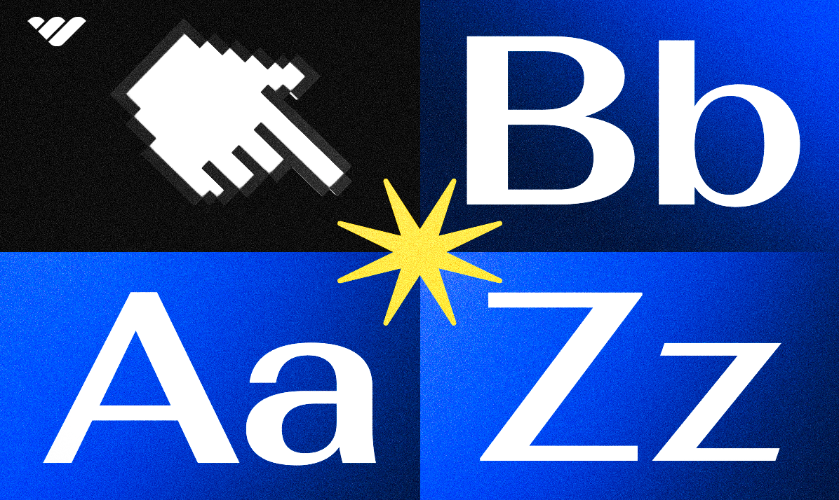 image of letters on screen