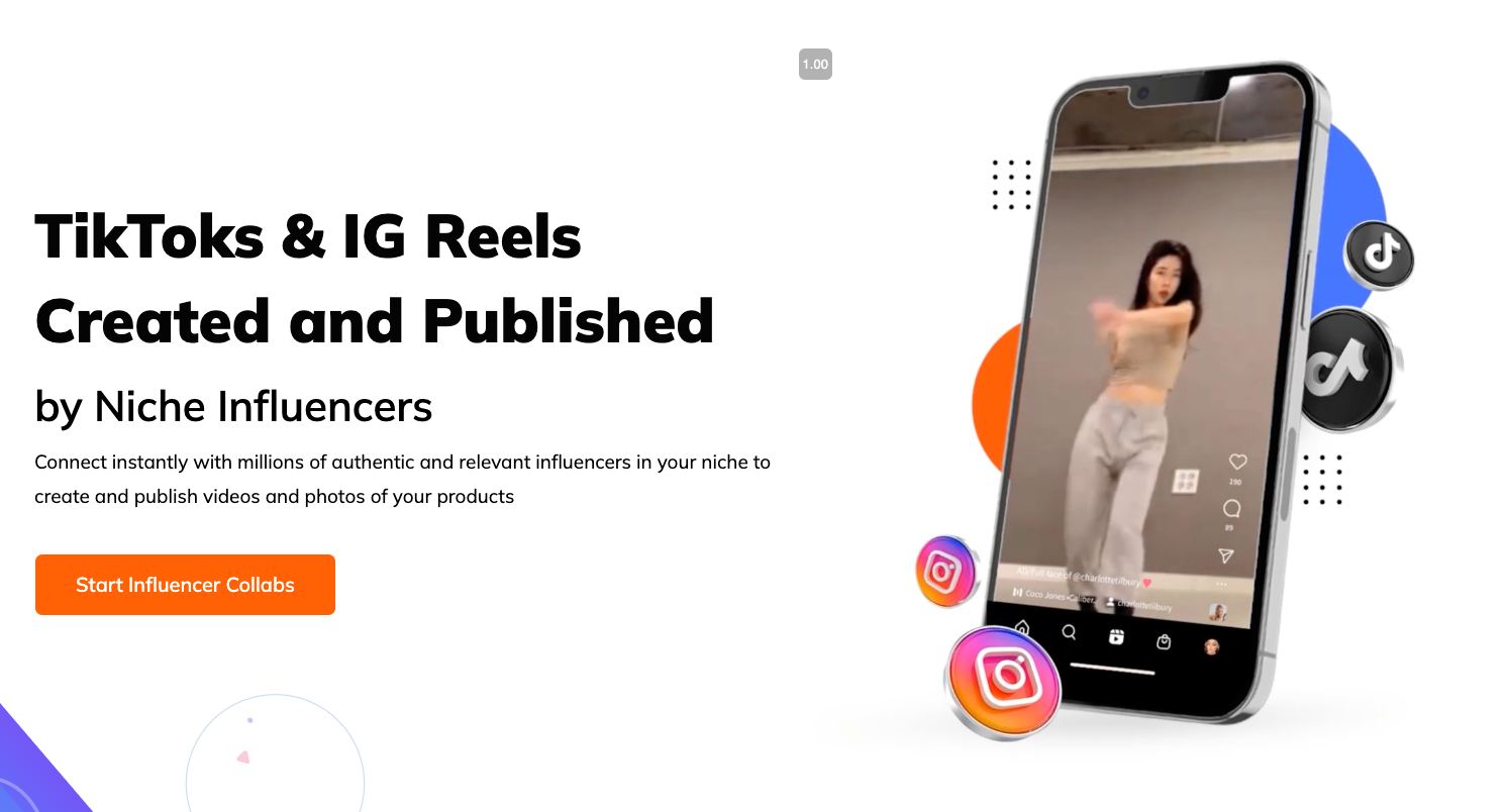 ainfluencer homepage