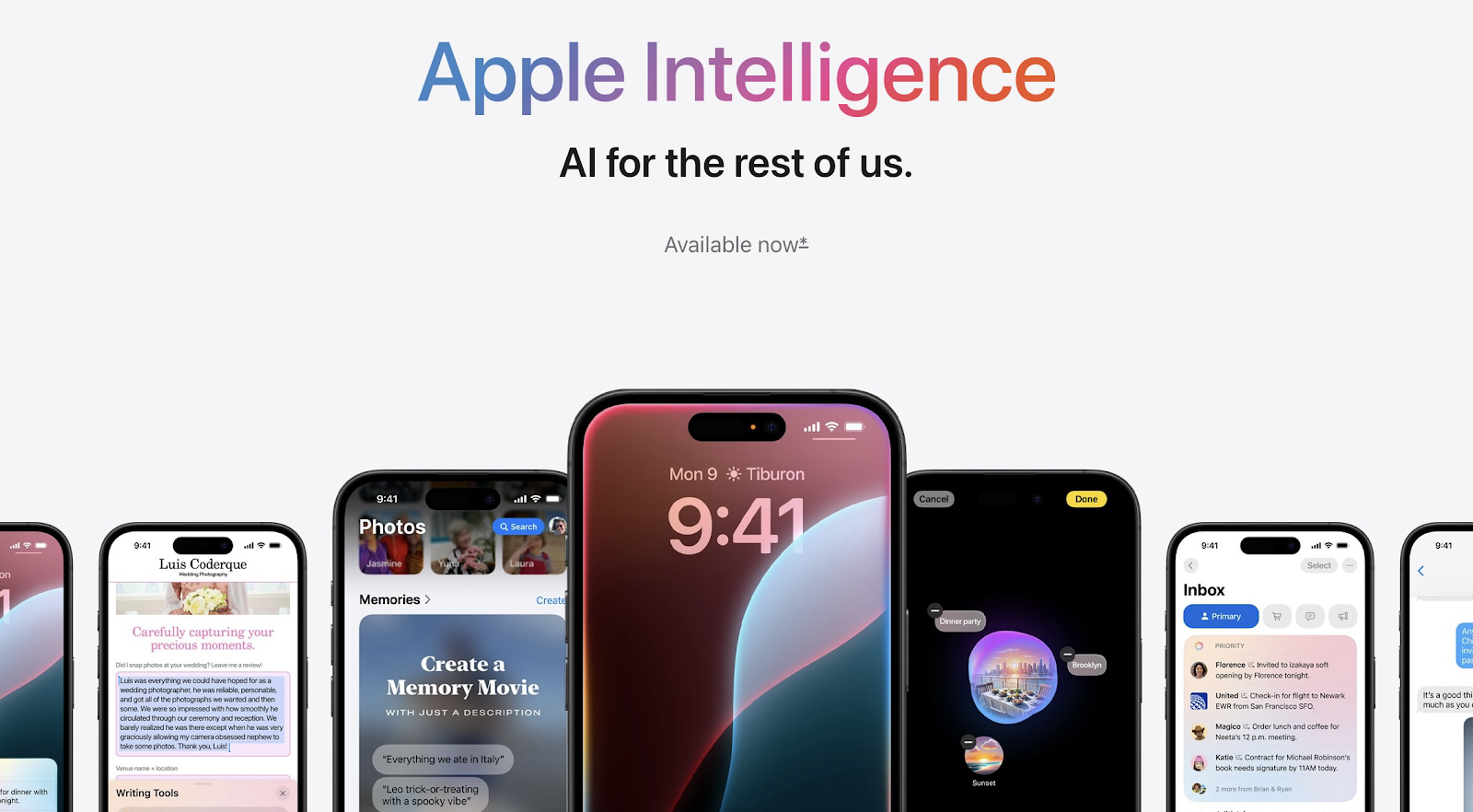apple intelligence