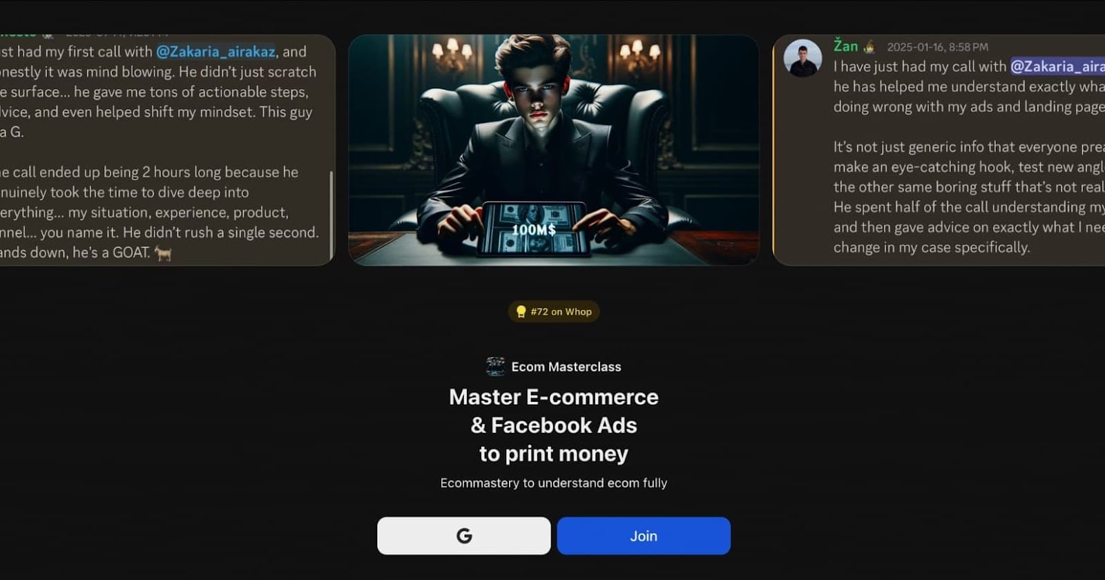 ecom masterclass group