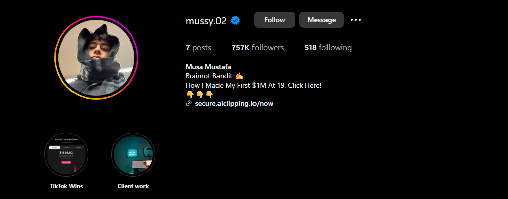 mussy mustafa instagram